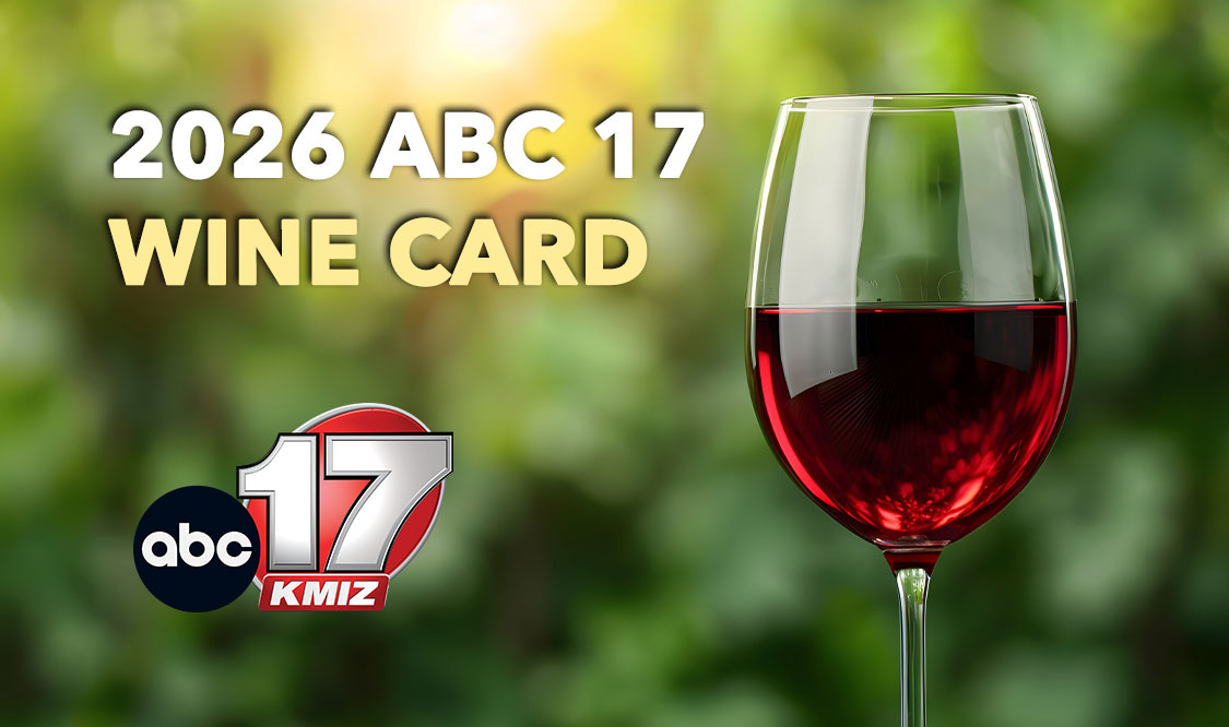 2026 ABC 17 Wine Card